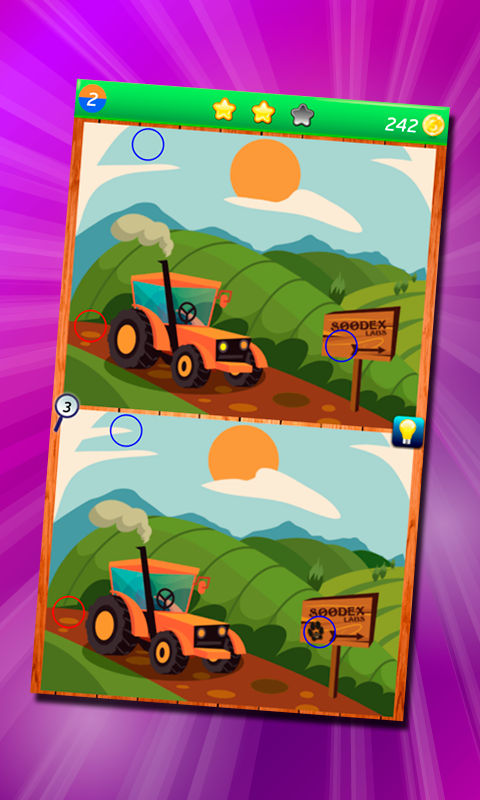 Find the difference screenshots