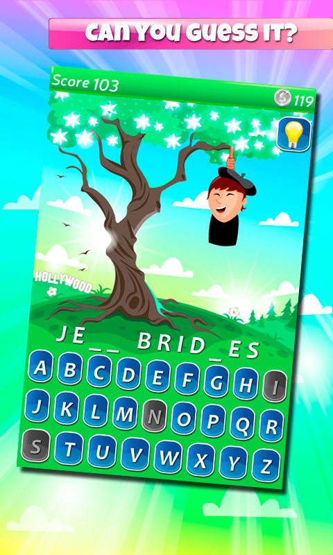 Hangman Hollywood screenshots