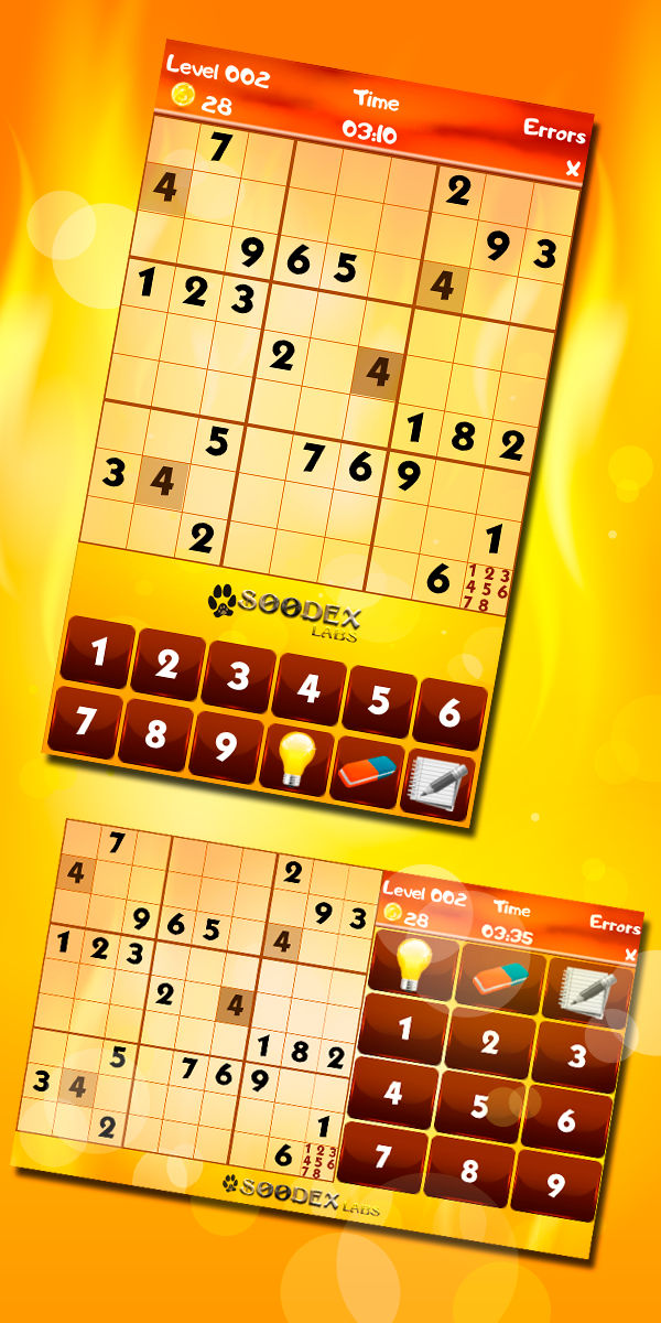 sudoku screenshots