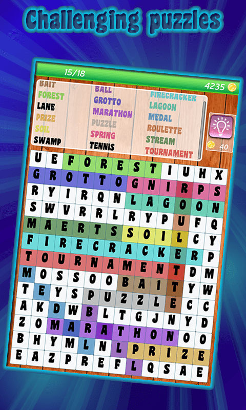 Word Search screenshots