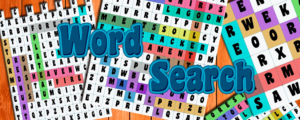 Word Search Banner